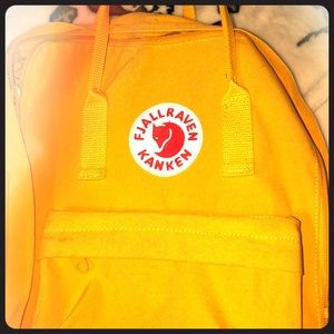 Fjallraven Kanken In Yellow